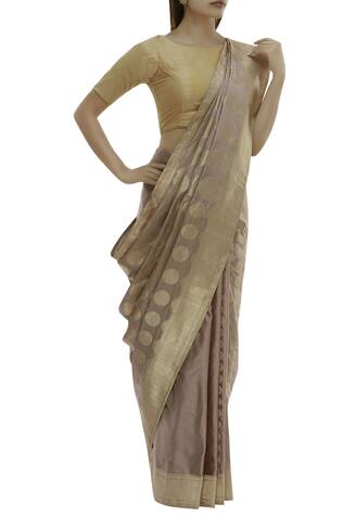 Ekaya Banarasi Saree with Unstitched Blouse Fabric