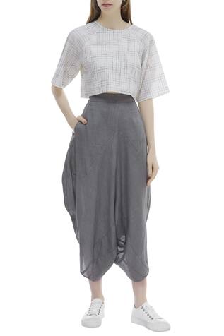Urvashi Kaur Organic Cotton  Draped Pants