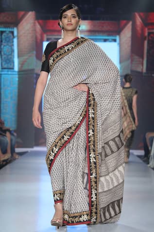 Joy Mitra Chanderi Silk Saree with Blouse
