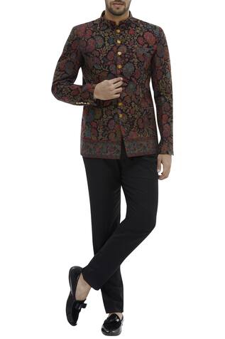 bandhgala blazer with kurta