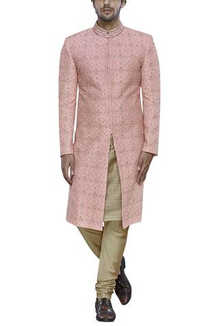 Nitesh Singh Chauhan Embroidered Sherwani Set