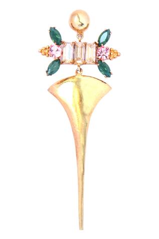 Ornamaas by Ojasvita Crystal Drop Earrings