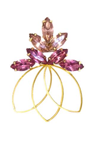 Ornamaas by Ojasvita Crystal Stud Earrings