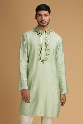 Chatenya Mittal Embroidered Kurta & Pant Set