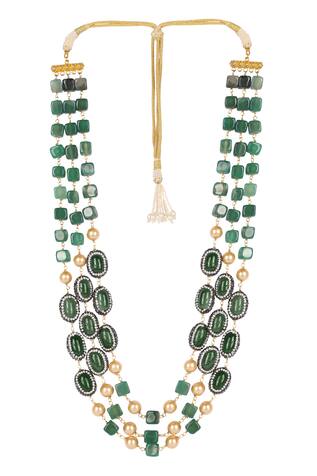 Lotus Sutra Layered Bead Necklace