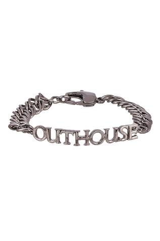 Outhouse Monogram Chain Link Bracelet