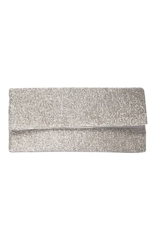 5 elements Embellished Flap Clutch with Sling