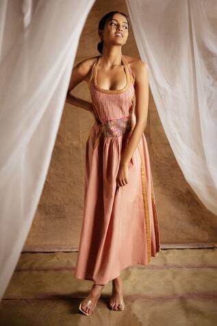 Latha Puttanna Mangalagiri Cotton Dress