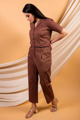 Priya Chaudhary Cotton Twill Pant