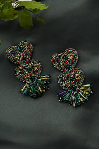 Amama Heart Dangler Earrings