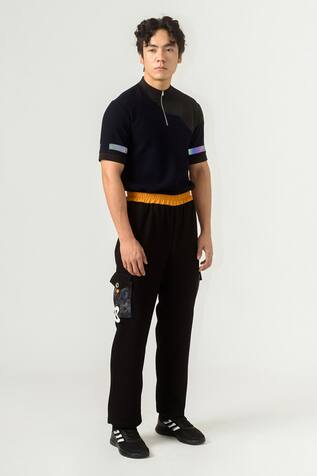 Siddhant Agrawal Label Reflector Trims Trouser
