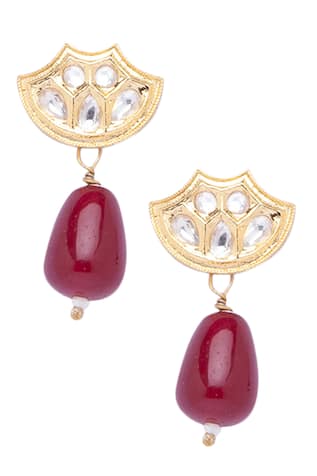 Hrisha Jewels Stone Drop Earrings