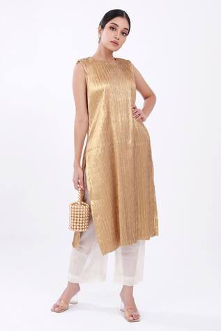 Komal Shah Tissue Kurta & Pant Set
