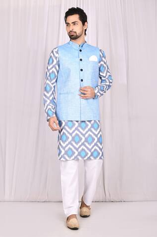 Samyukta Singhania Bundi & Printed Kurta Set