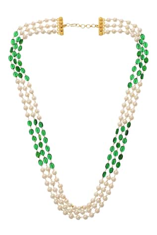 Maisara Bead Layered Necklace
