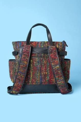 Swarang Designs Handwoven Nomad Bagpack