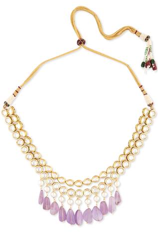 Ahaanya Layered Kundan Necklace