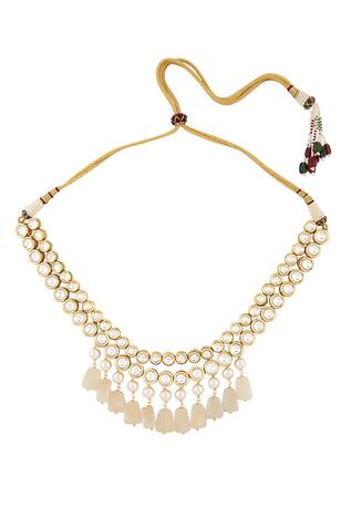 Ahaanya Kundan Layered Necklace