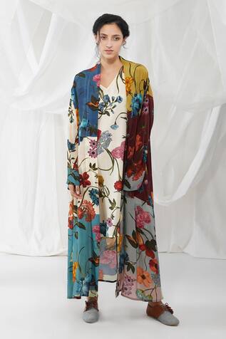 Yavi Iro Floral Print Jacket