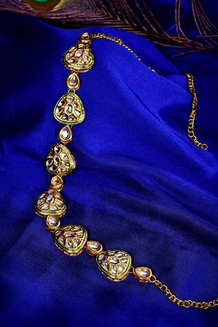 Just Shradha's Kundan Embellished Sheeshphool
