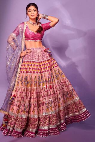 Amazing Printed Bandhani Lehenga stunning Looking For Wedding Bridesmaid Sangeet &Haldi Function Customized Stitched Indian Lehenga Choli