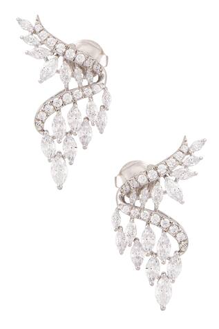 Solasta Jewellery Swarovski Waterfall Earrings