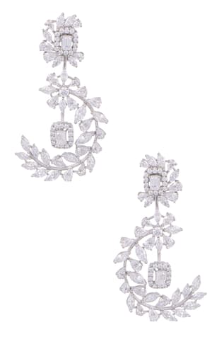 Solasta Jewellery Fleur Swarovski Earrings