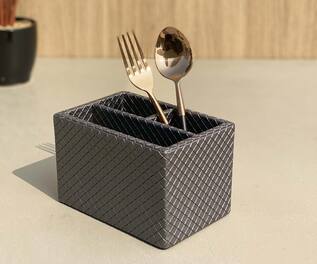Mason Home Braided Cutlery Holder
