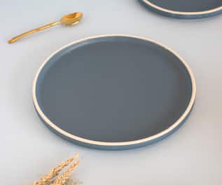 The Table Fable Berlin Blue Dinner Plate (Set of 2)
