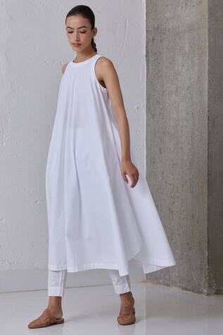 The Summer House Audric Organic Cotton Tunic & Pant Set