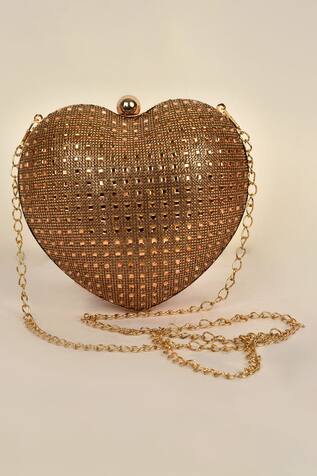 Alor Bags Dazzle Heart Clutch