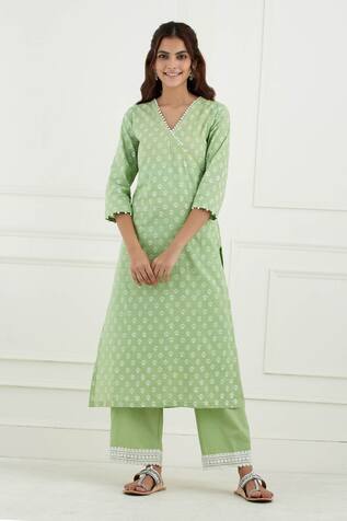 Tashee Floral Print Kurta & Pant Set