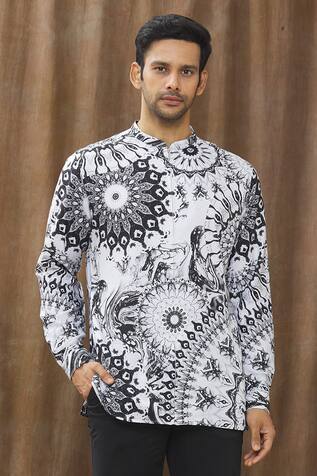 Siddhartha Bansal Printed Shirt