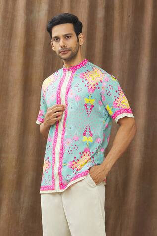 Siddhartha Bansal Floral Print Shirt