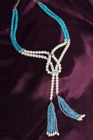 Urbature Beaded Shawl Necklace