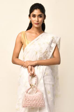 Samyukta Singhania - Accessories Bead Embellished Hand Bag