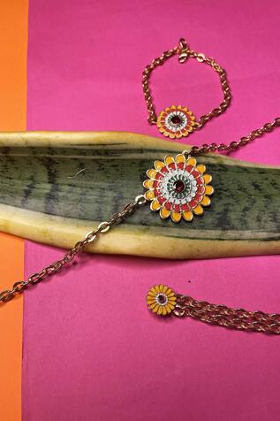 And Also Sunflower Multi-Wear Body Chain