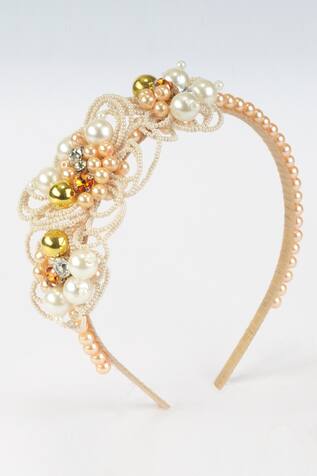 Choko Floral Bead Embellished Hairband
