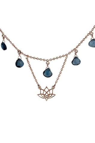 Eina Ahluwalia Enlight Stone Drop Necklace