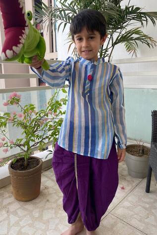 Khela Striped Kurta