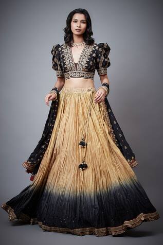 RI.Ritu Kumar Satnam Embroidered Lehenga Set