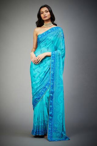 RI.Ritu Kumar Navishtha Embroidered Saree