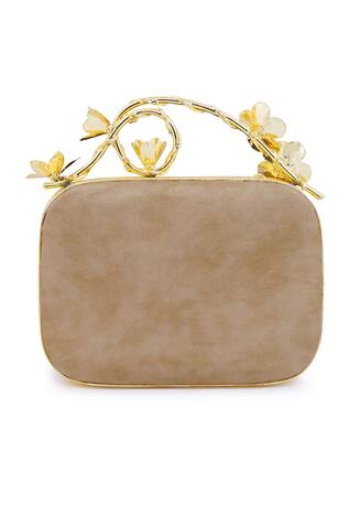Be Chic Tulip Mother of Pearl Clutch 