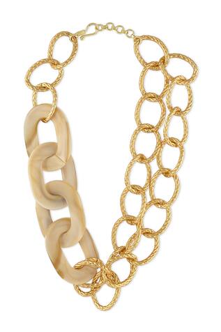 Ahaanya Layered Chain Link Necklace