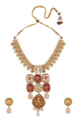 Joules by Radhika Temple Pendant Necklace Set
