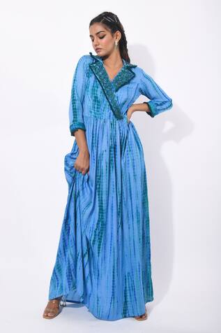 K.Anshika Shibori Print Dress