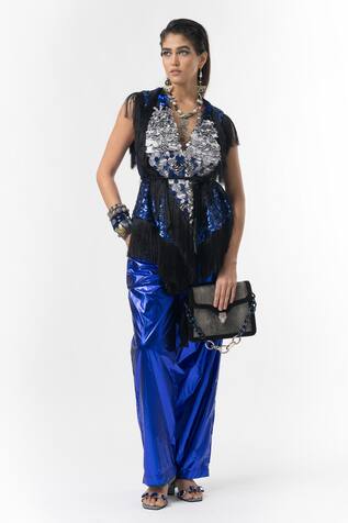 Rara Avis Embroidered Gilet & Trouser Set