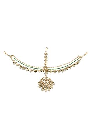 Riana Jewellery Embellished Mathapatti