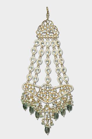 Auraa Trends Kundan Embellished Passa