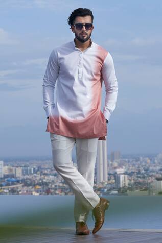 Agape Ombre Full Sleeve Kurta